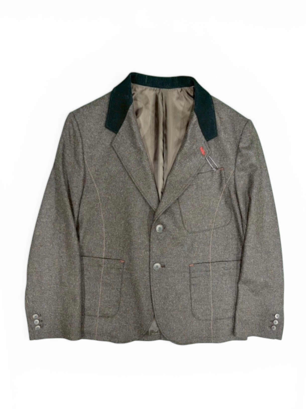 ZIG ZAG STITCH JACKET / BROWN – ANTOK OnlineShop