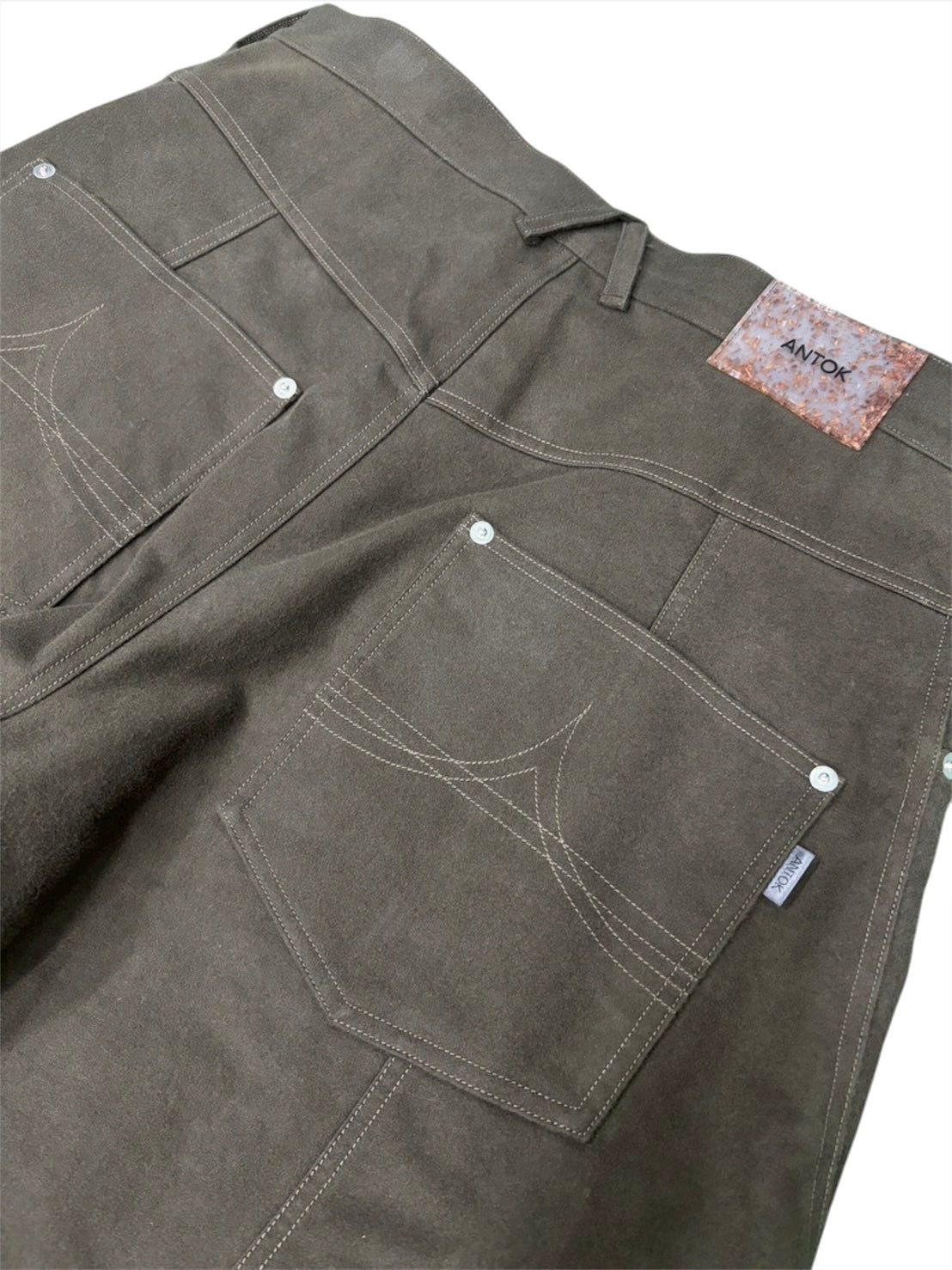 5POCKET CURVE PANTS / OLIVE
