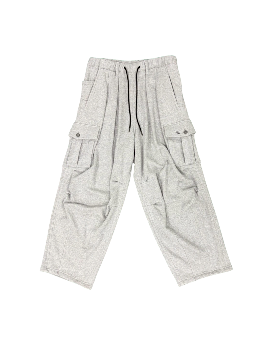 SWEAT CARGO PANTS / GRAY