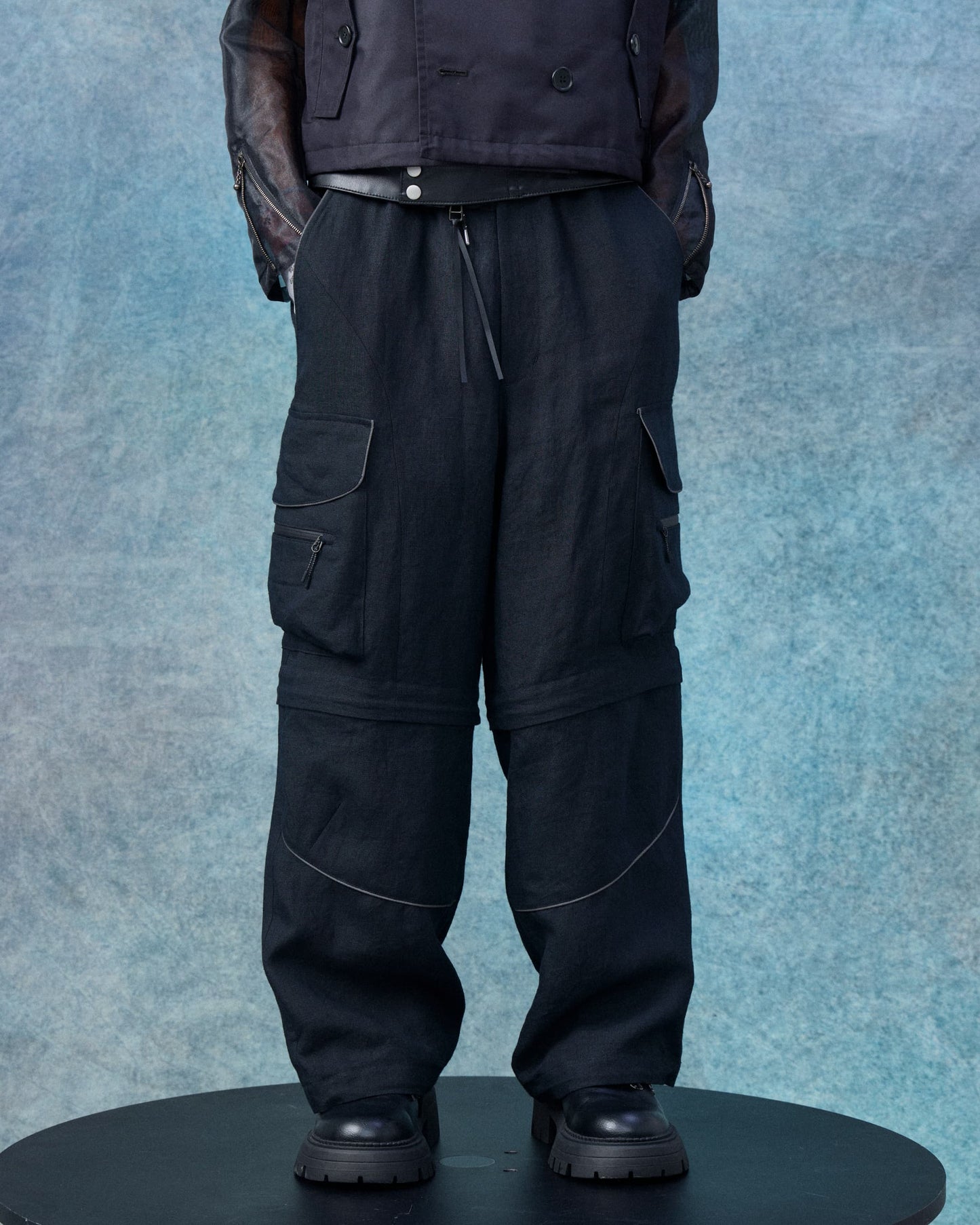 Linen Hemp Convertible Trousers