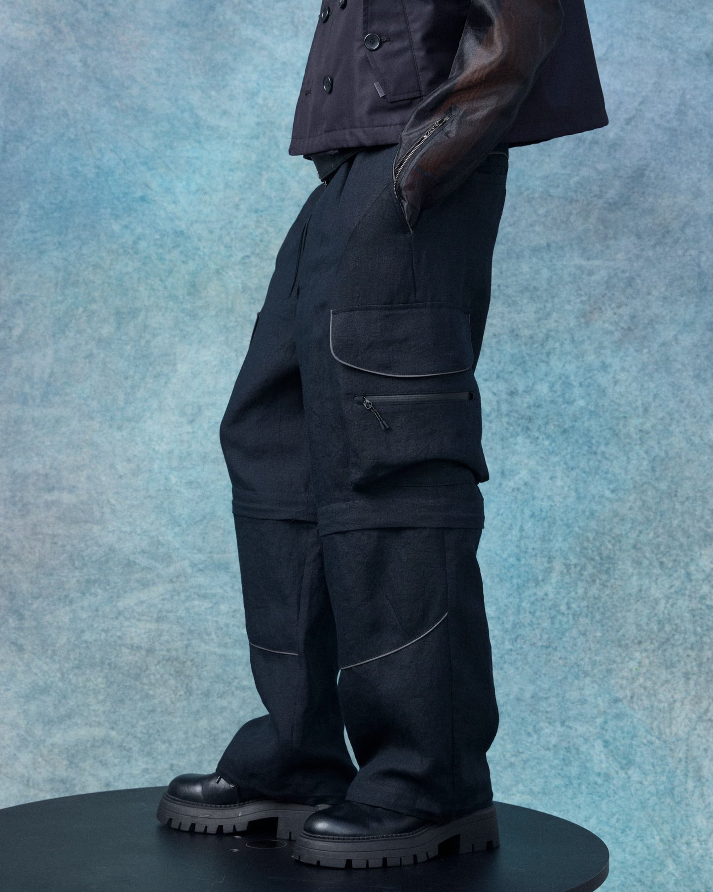 Linen Hemp Convertible Trousers