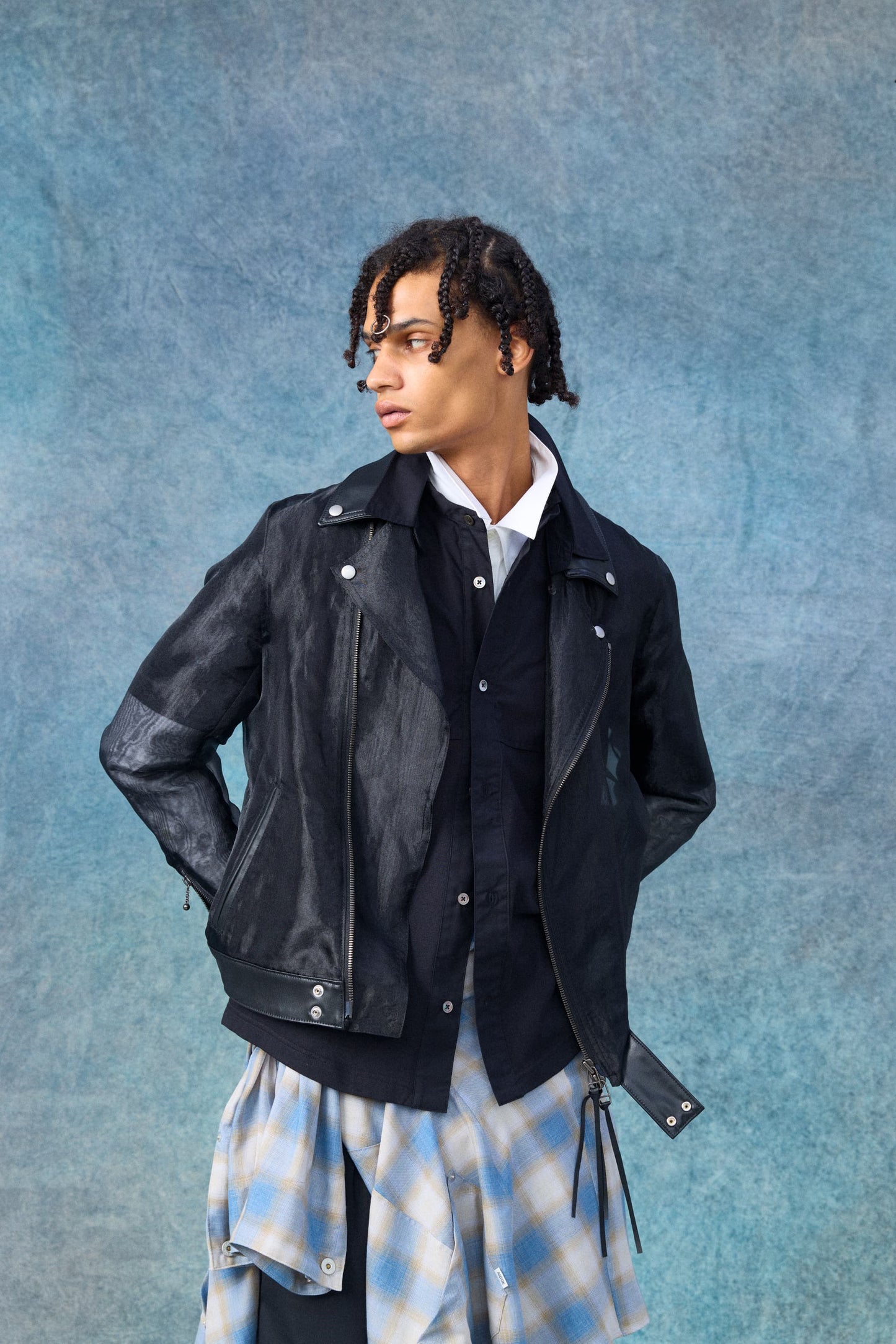 See Through Riders Jacket