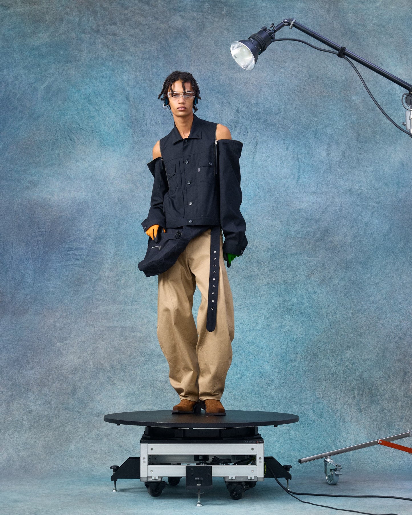 Curve Tuck Pants(Chino)