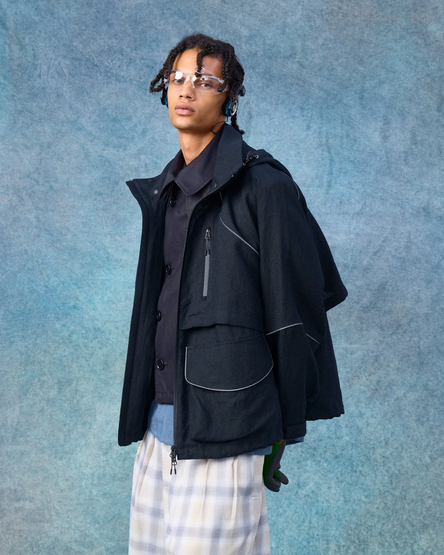 Linen Hemp Ventilated Hoodie