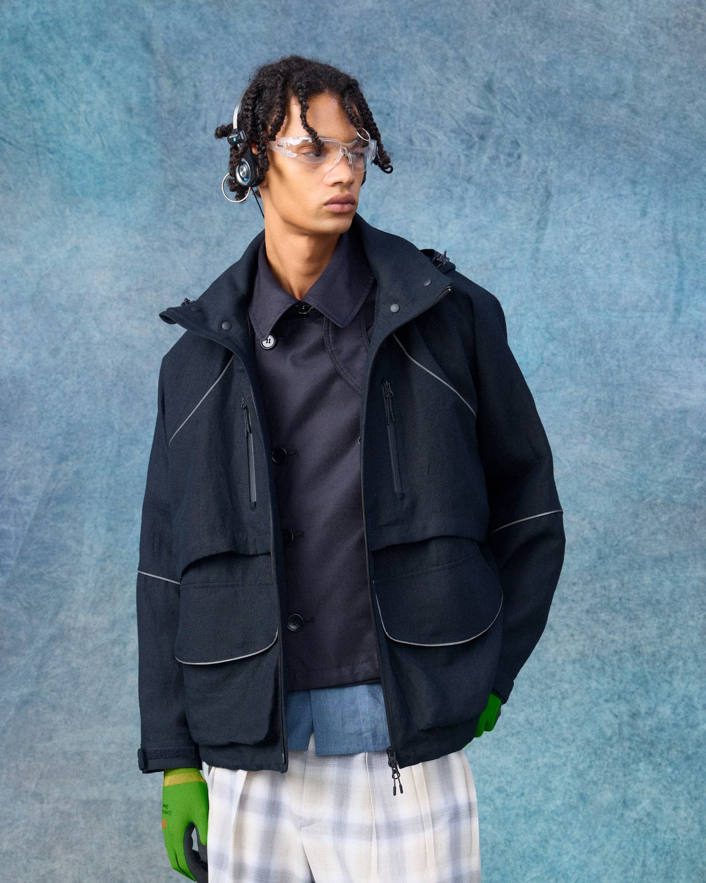 Linen Hemp Ventilated Hoodie