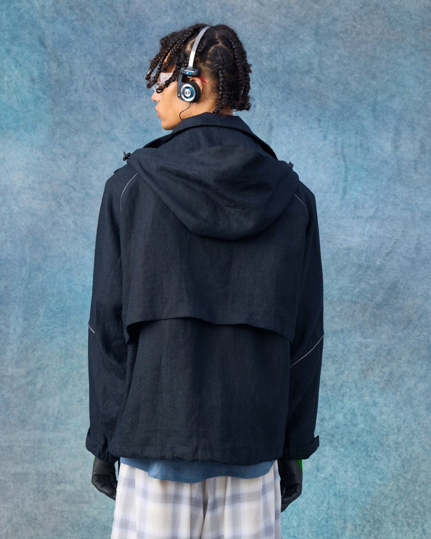 Linen Hemp Ventilated Hoodie