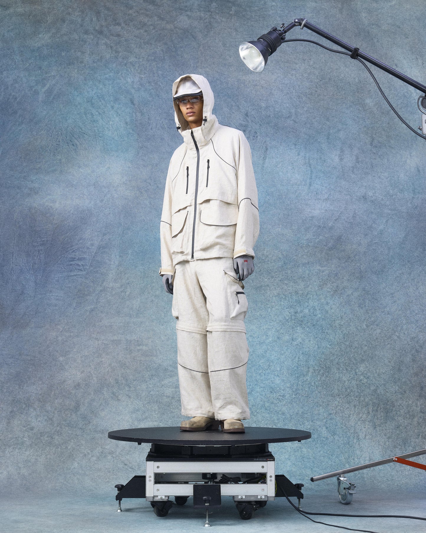 Linen Hemp Ventilated Hoodie