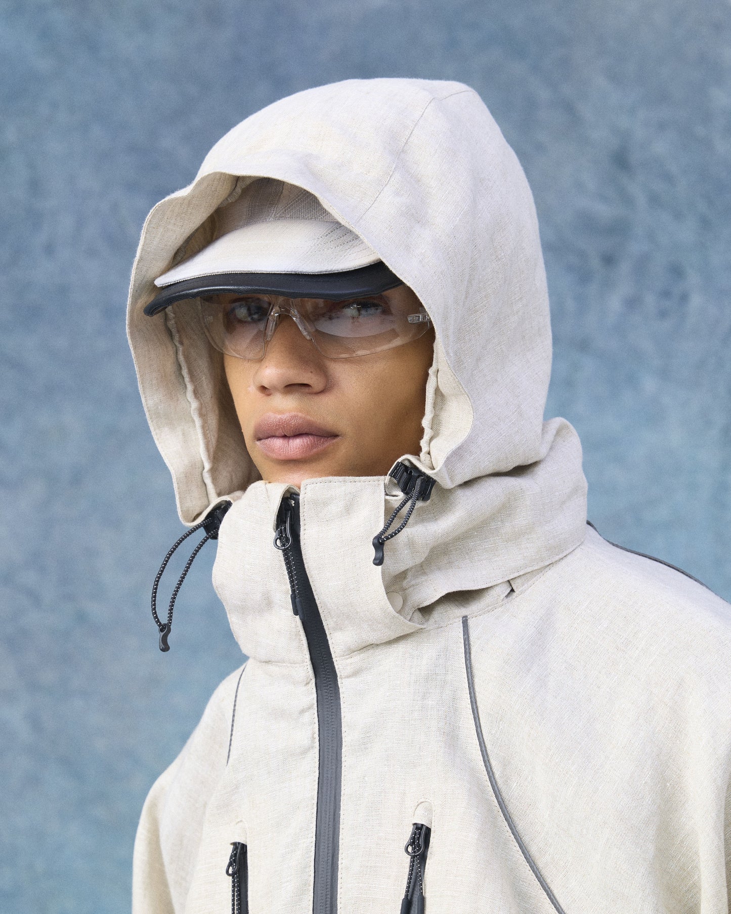 Linen Hemp Ventilated Hoodie