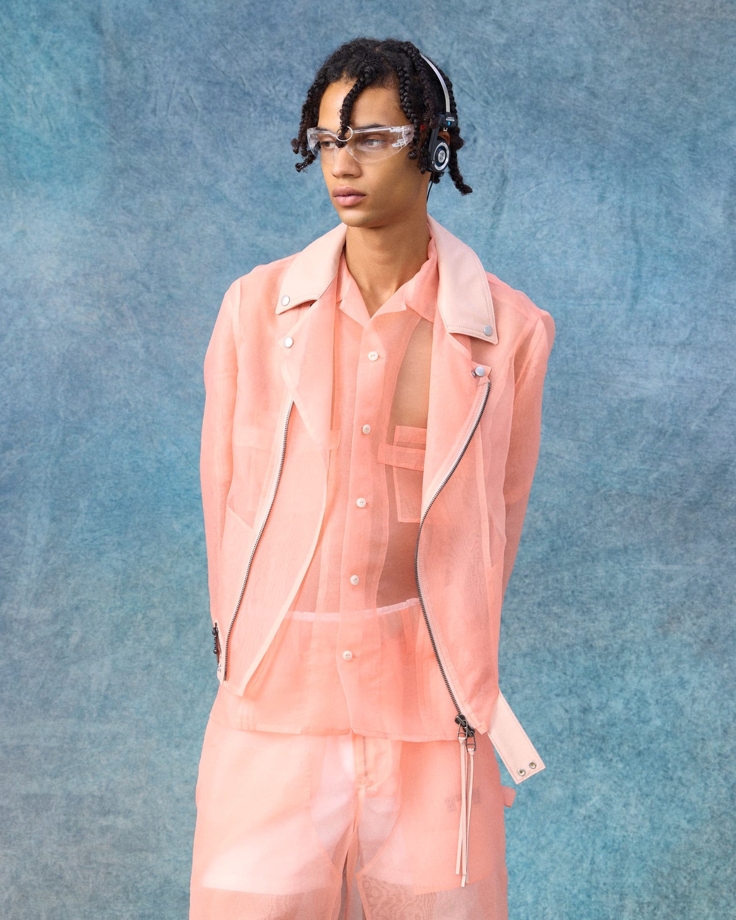 See Through Riders Jacket