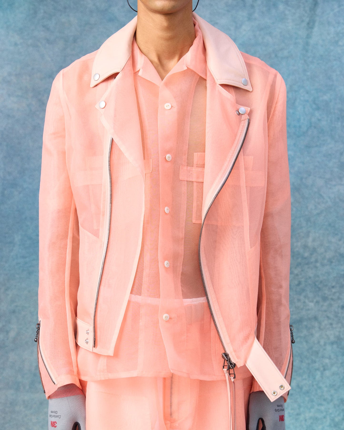 See Through Riders Jacket