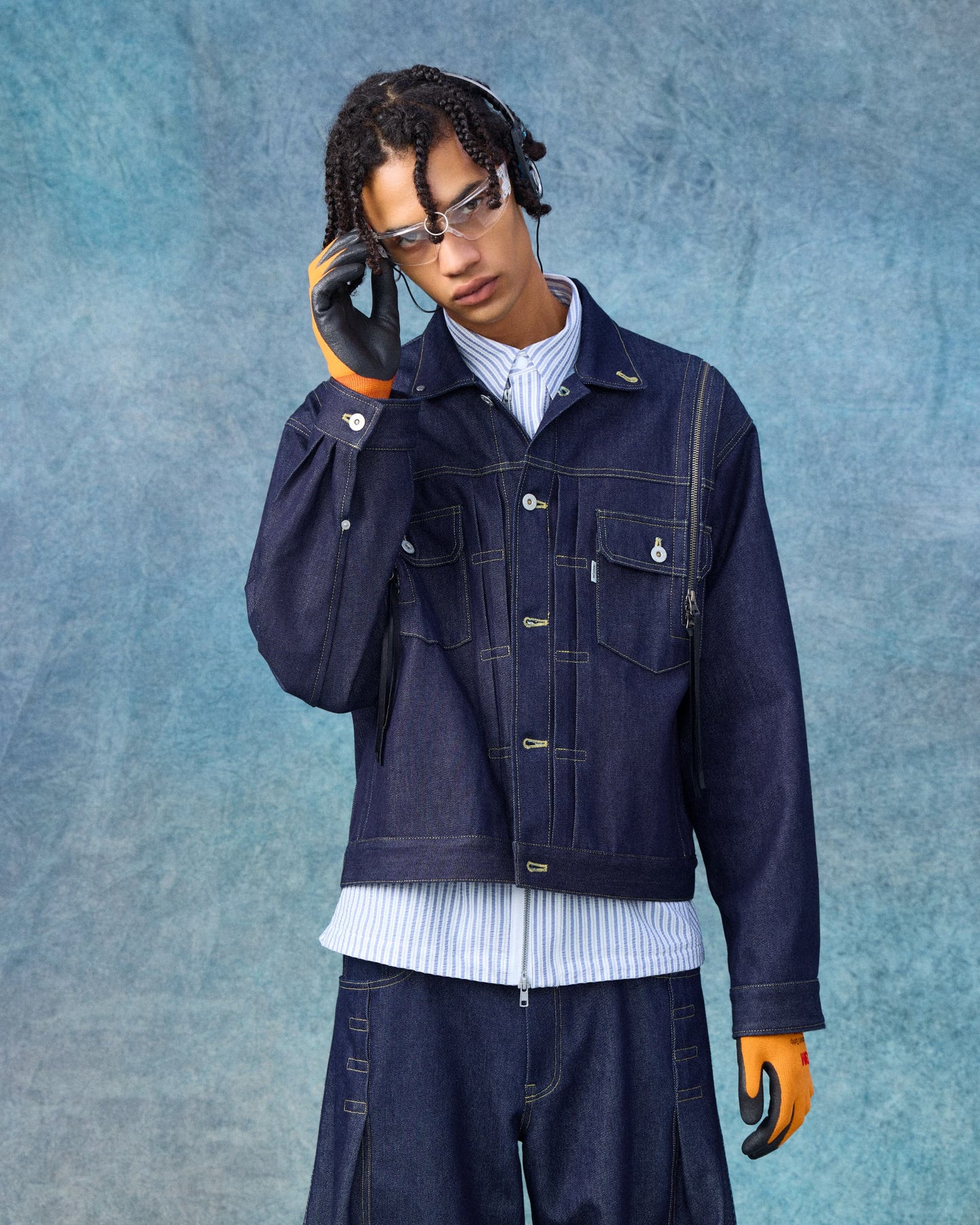 1st Zip Jacket(denim)