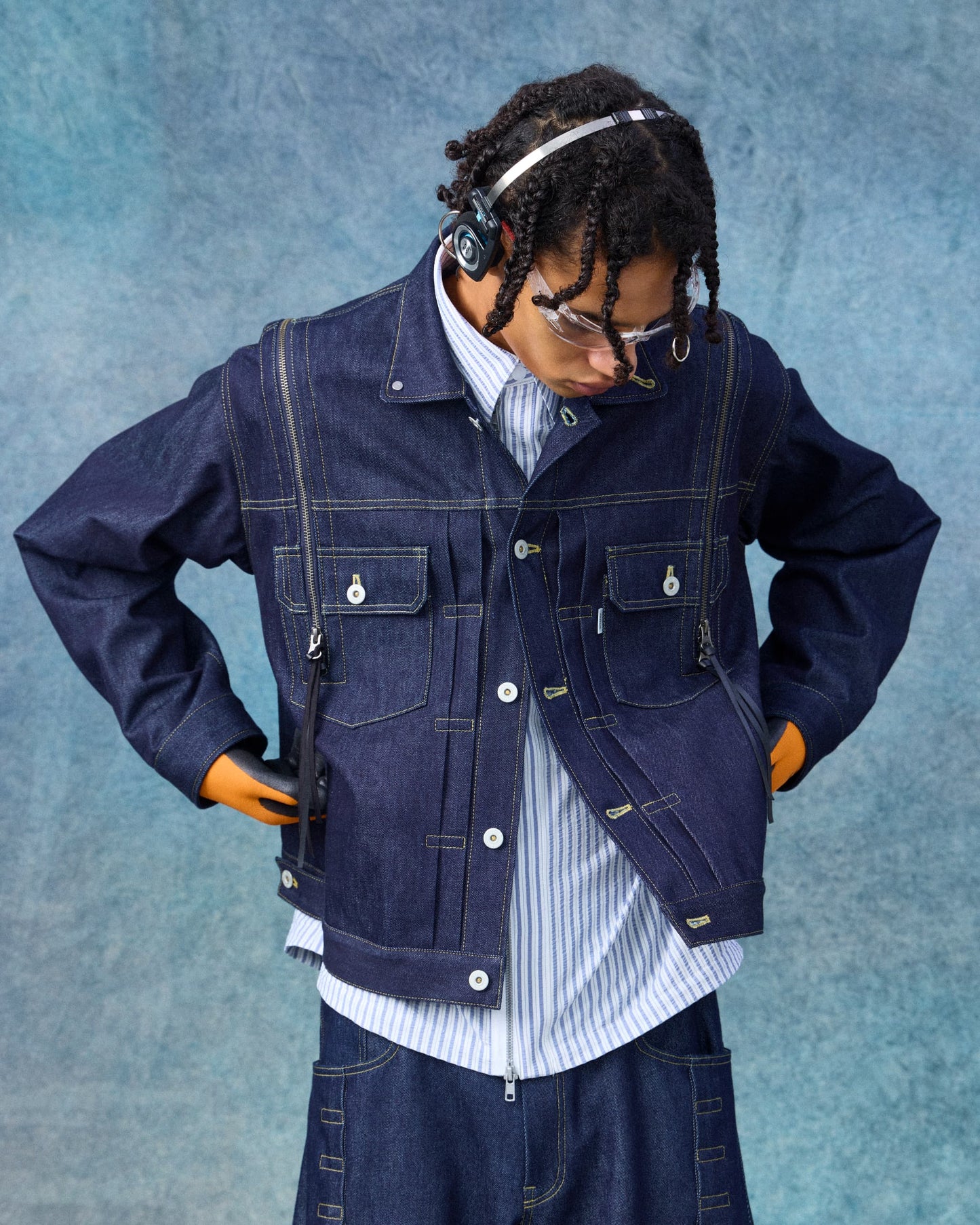 1st Zip Jacket(denim)