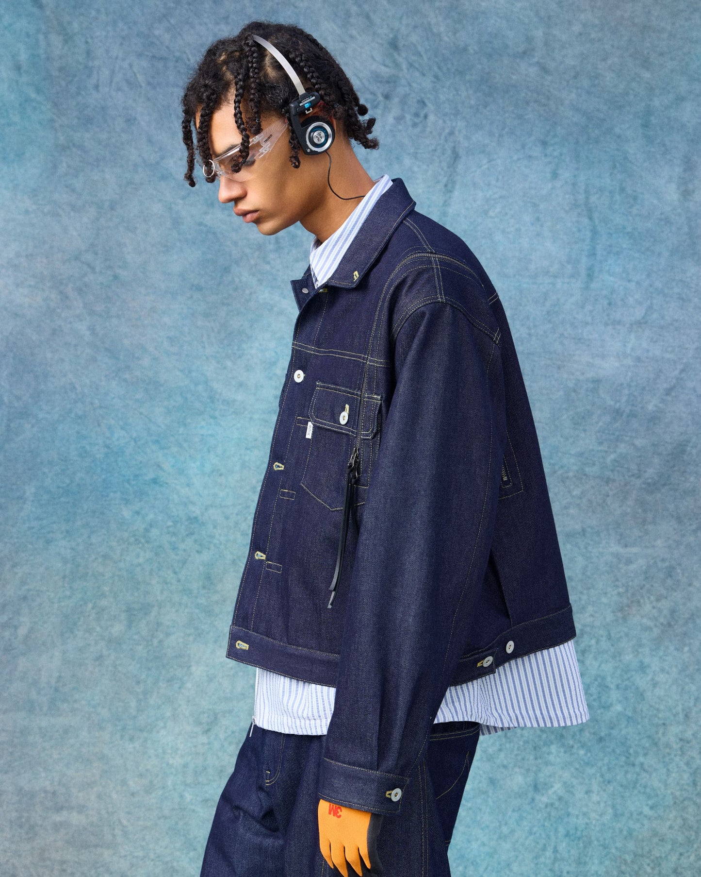 1st Zip Jacket(denim)