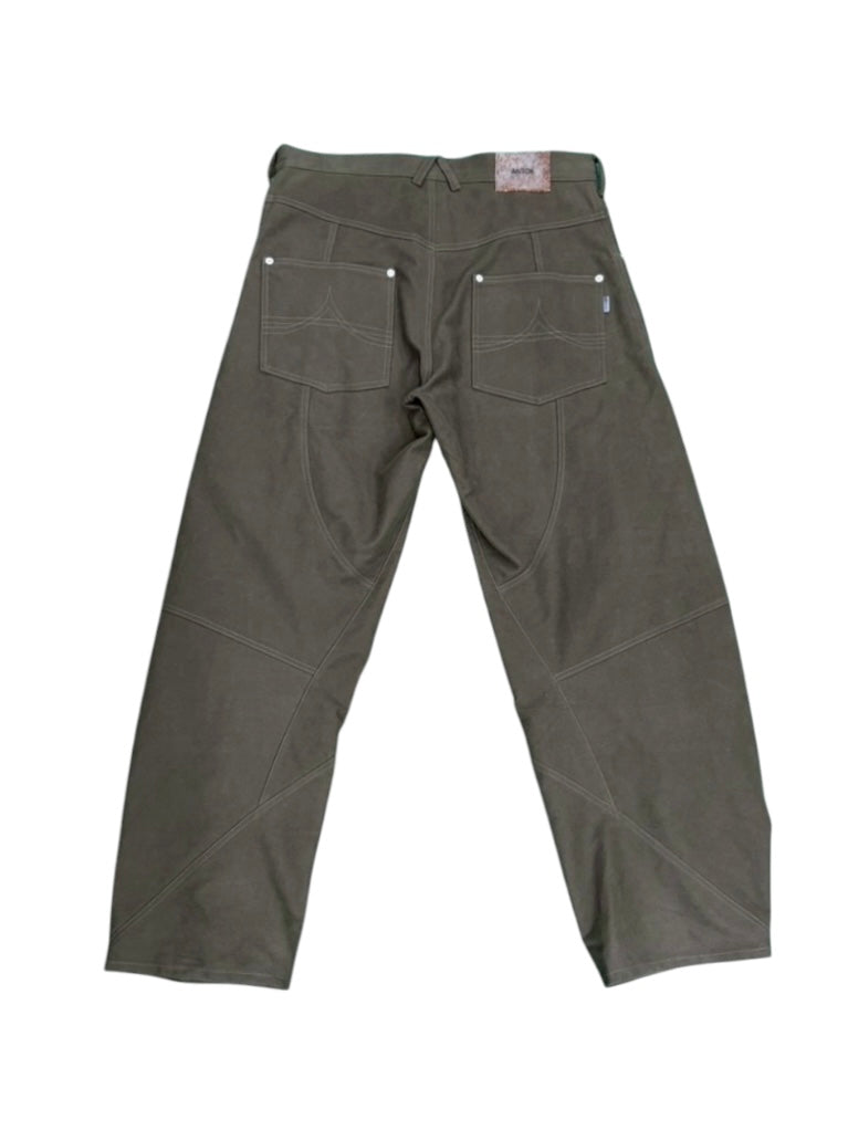 5POCKET CURVE PANTS / OLIVE
