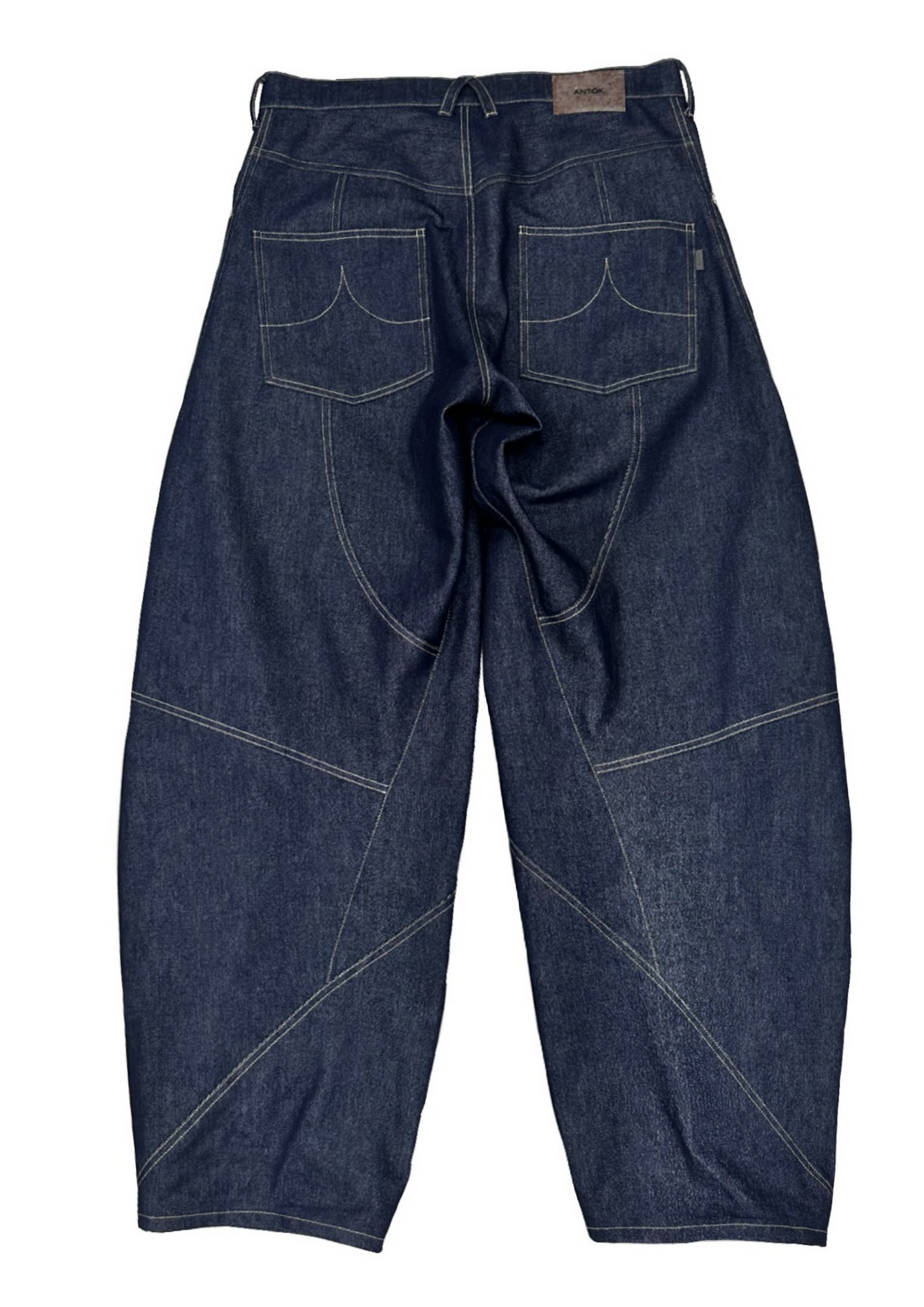 Curve Tuck Pants(Denim)