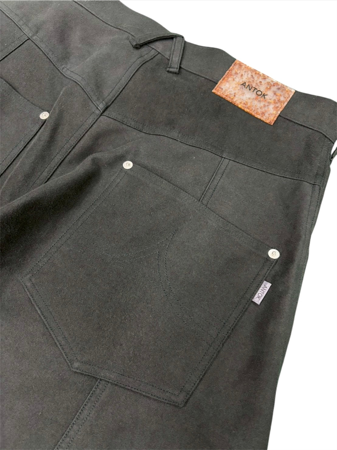 5POCKET CURVE PANTS / CHARCOAL