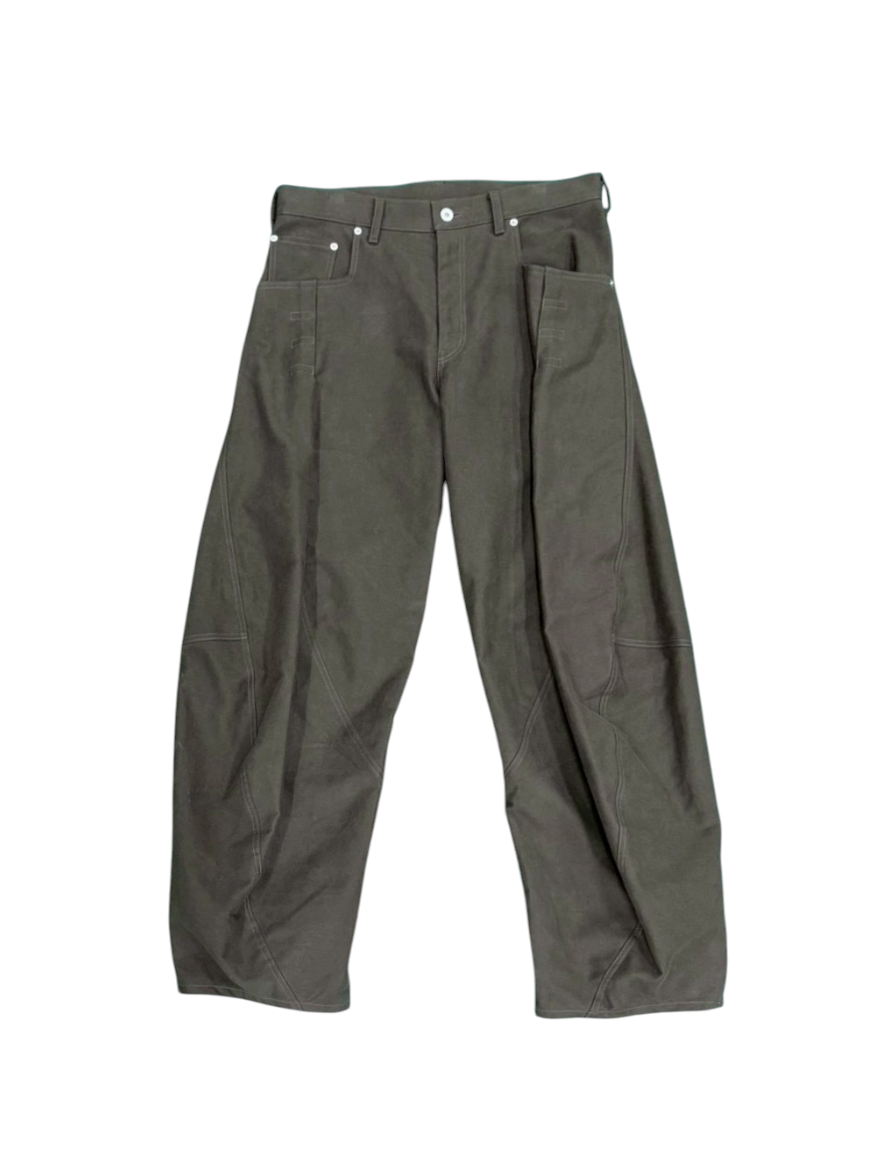 5POCKET CURVE PANTS / OLIVE
