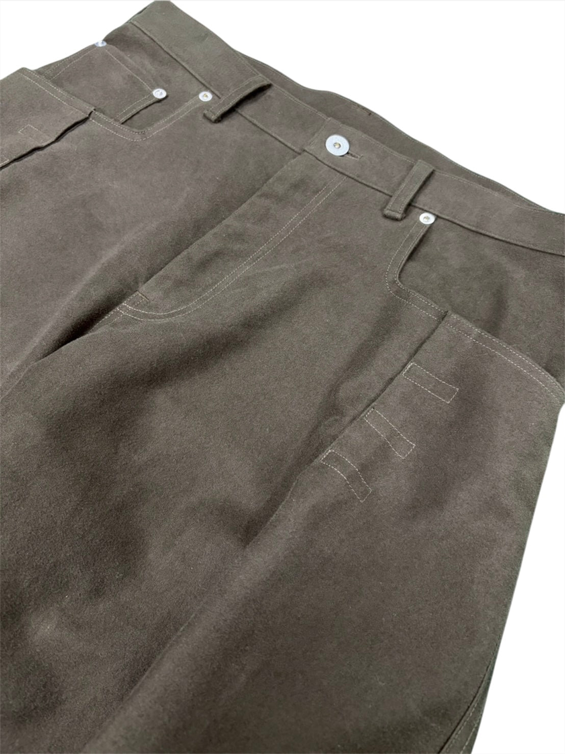 5POCKET CURVE PANTS / OLIVE