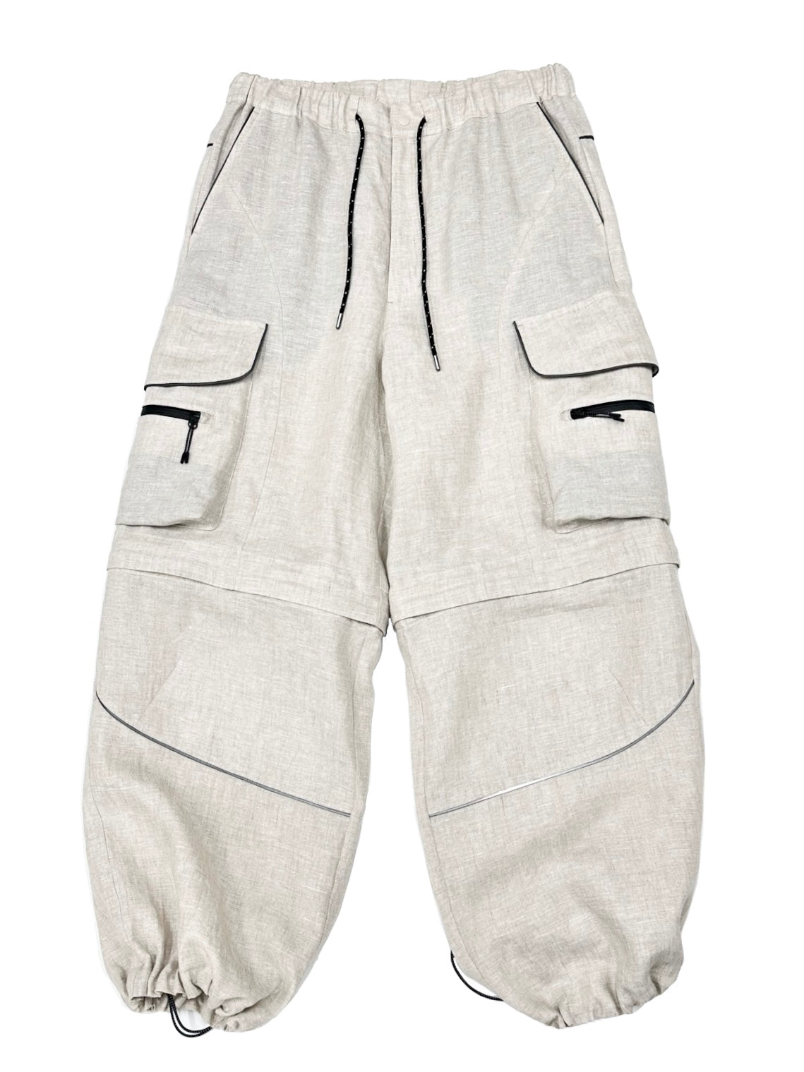 Linen Hemp Convertible Trousers