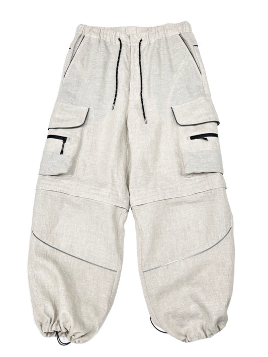 Linen Hemp Convertible Trousers
