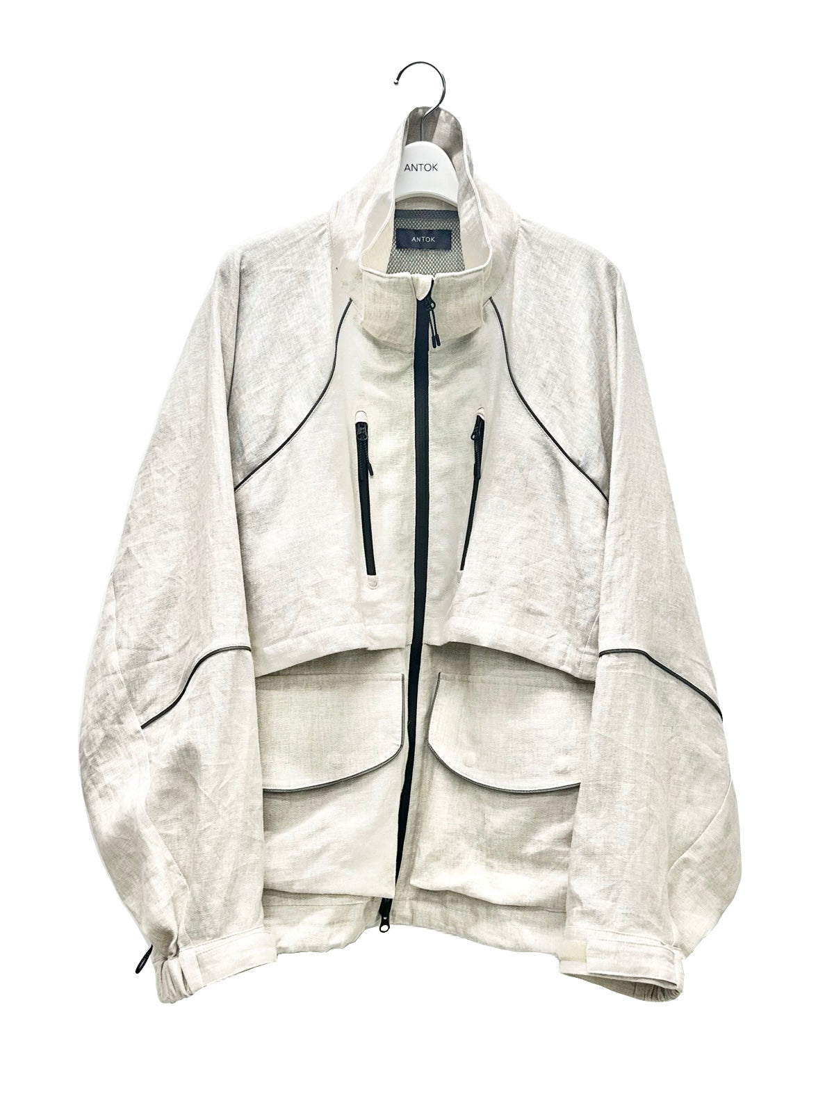 Linen Hemp Ventilated Hoodie