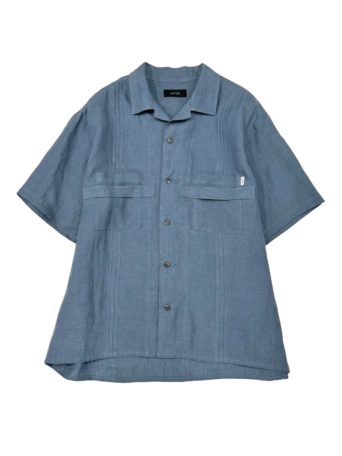 Open collar Shirts(Linen)