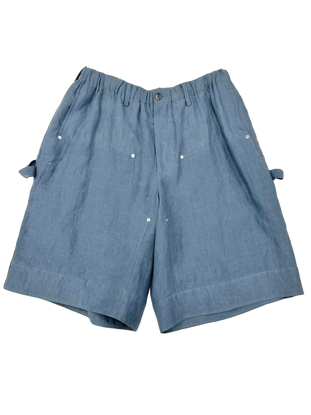 W Knee Easy Shorts(Linen)