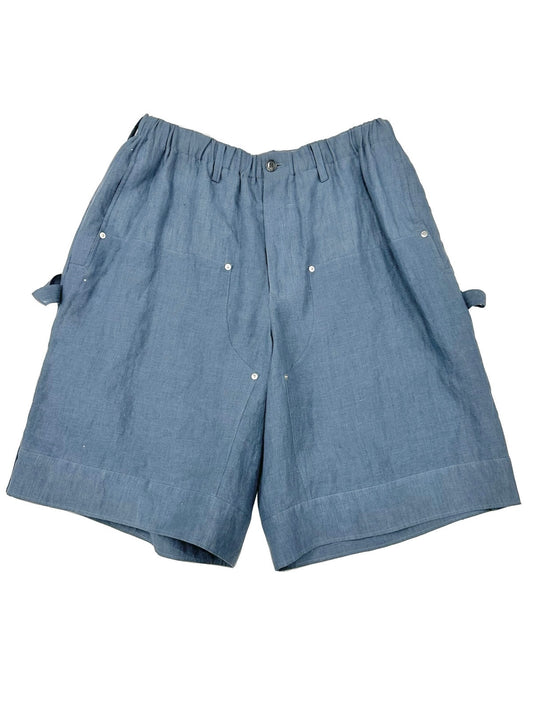 W Knee Easy Shorts(Linen)