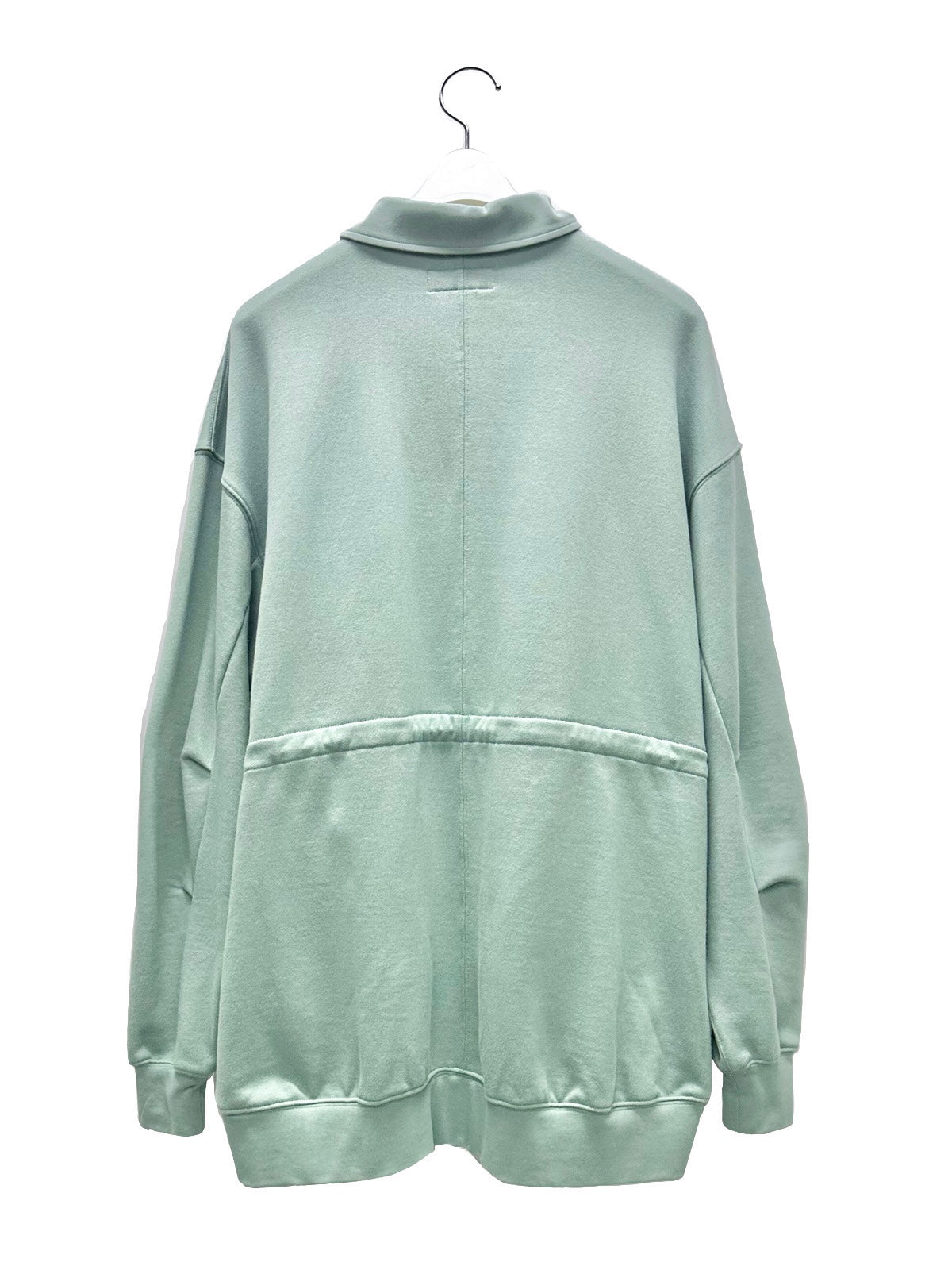 Military Collar Sweatshirt