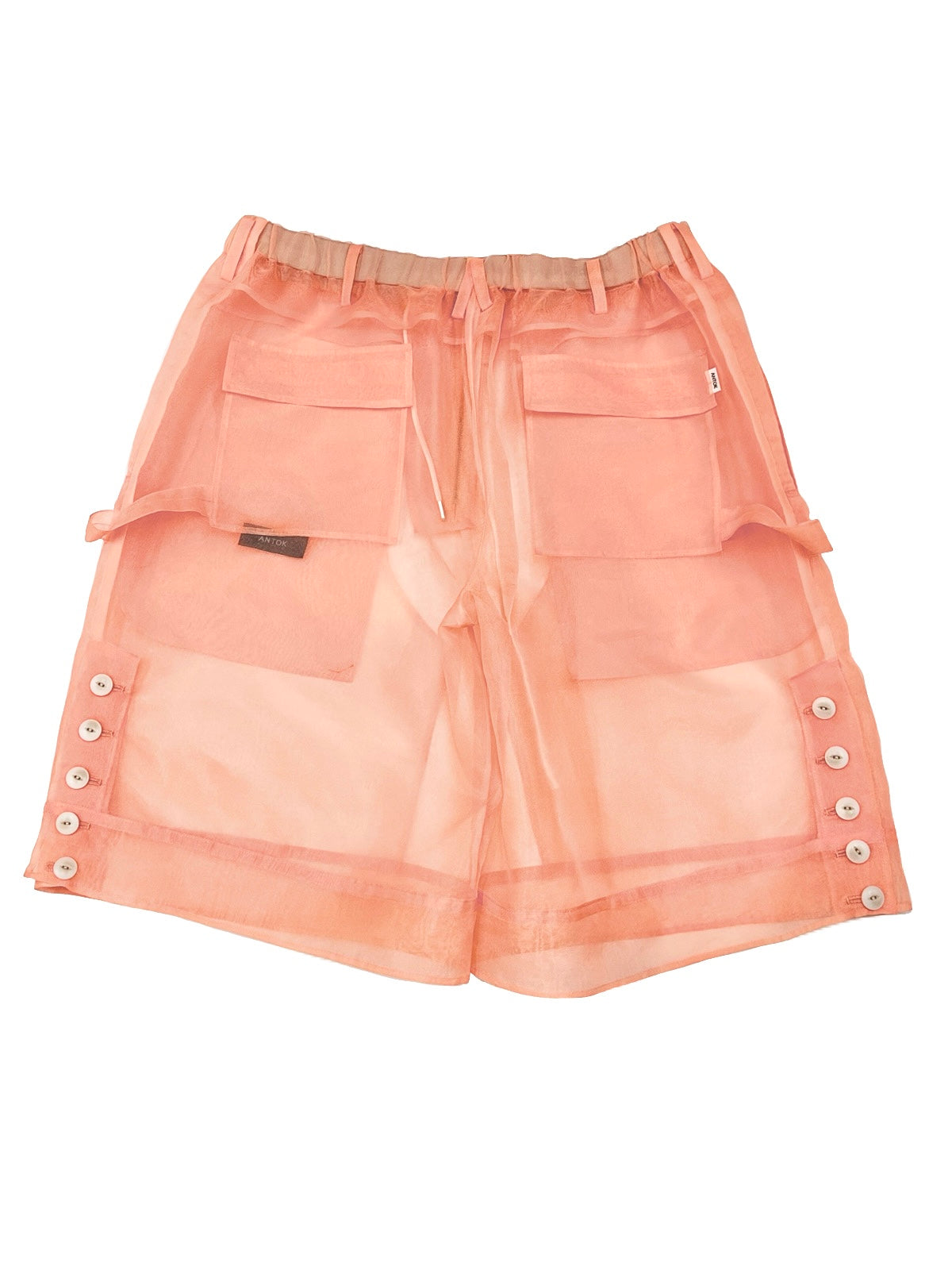 W Knee Easy Shorts(Organdy)